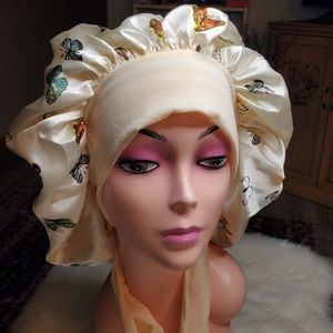 Butterfly hair bonnet